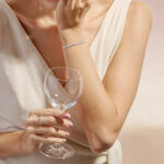 Double Row Round Diamond Tennis Bracelet - Image 2