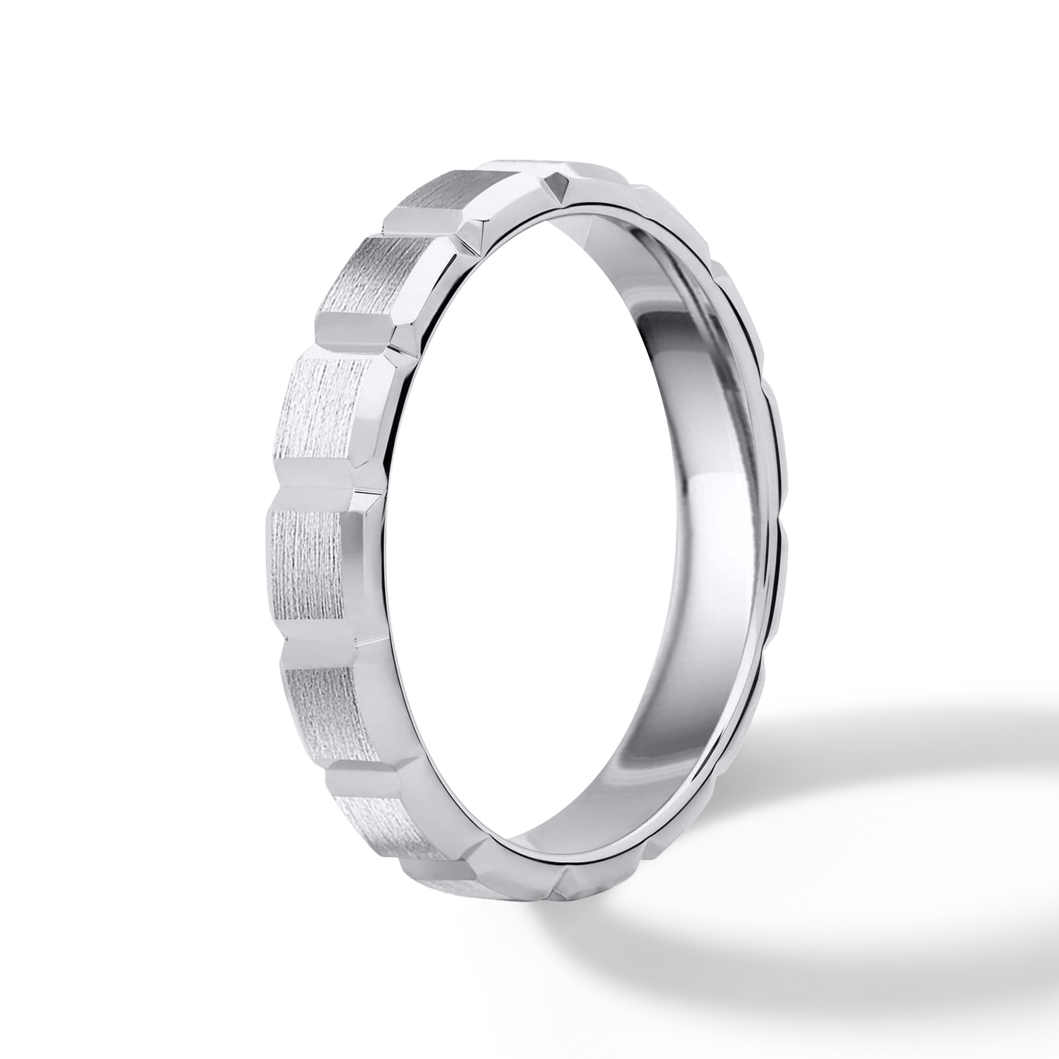 Modern Groove Ring